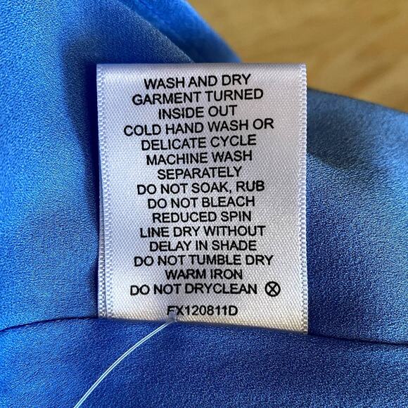 Finders Keepers Precious Memories Dress Amparo Blue Nude Women’s Small - Picture 13 of 13